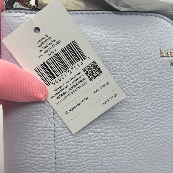 Kate Spade Harlow Crossbody Taro Milk - Picture 9 of 13